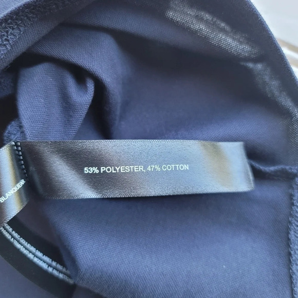 NWT Denim & Flowers Mens Size L Navy Blue Slim Fit Long Sleeve Button Up Shirt - Picture 9 of 10